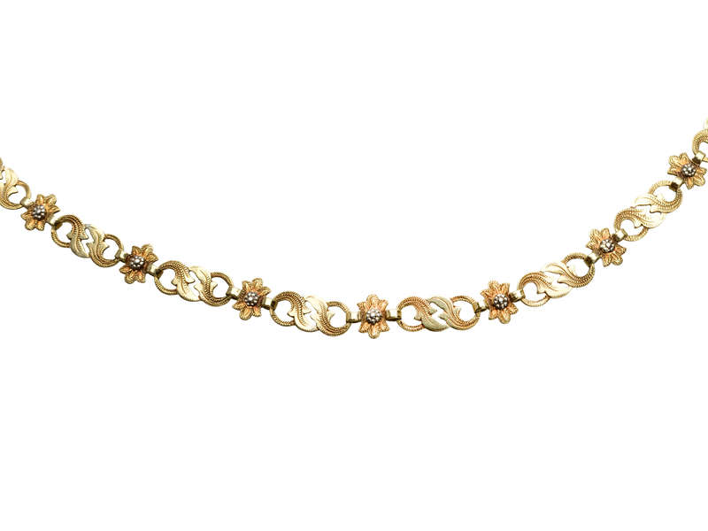 
                      
                        Vintage Austrian Gold Necklace
                      
                    