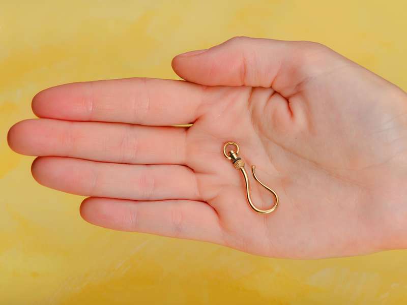 Neck Mess Heaven - 14k Gold Hook for Charms