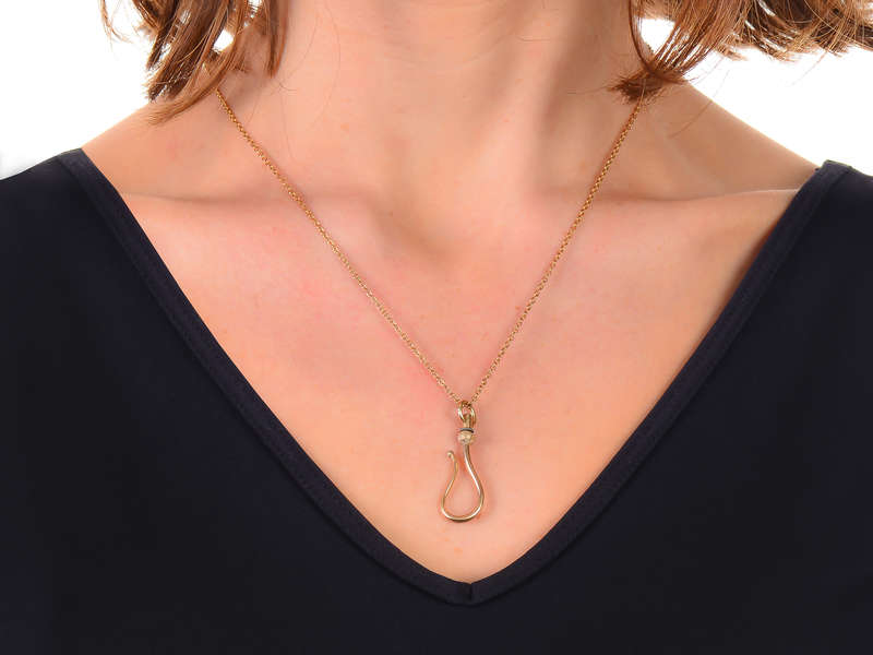 Neck Mess Heaven - 14k Gold Hook for Charms