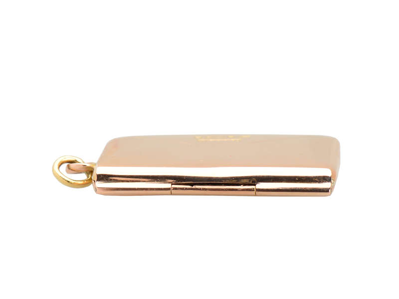 Stamp of Approval - Gold Envelope Locket of 1903