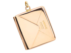 Stamp of Approval - Gold Envelope Locket of 1903
