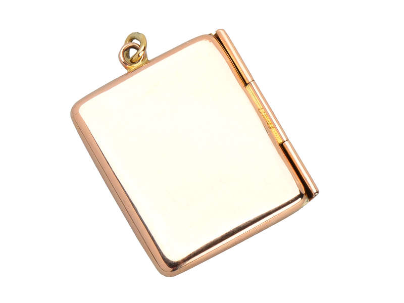 Stamp of Approval - Gold Envelope Locket of 1903