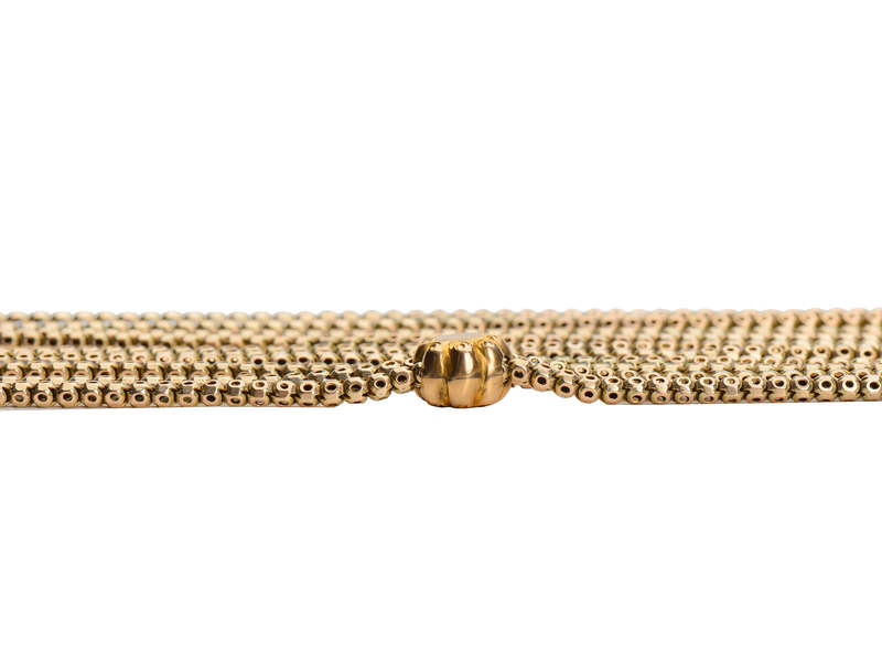 Victorian Fashion - Gold Long Guard Slide Chain