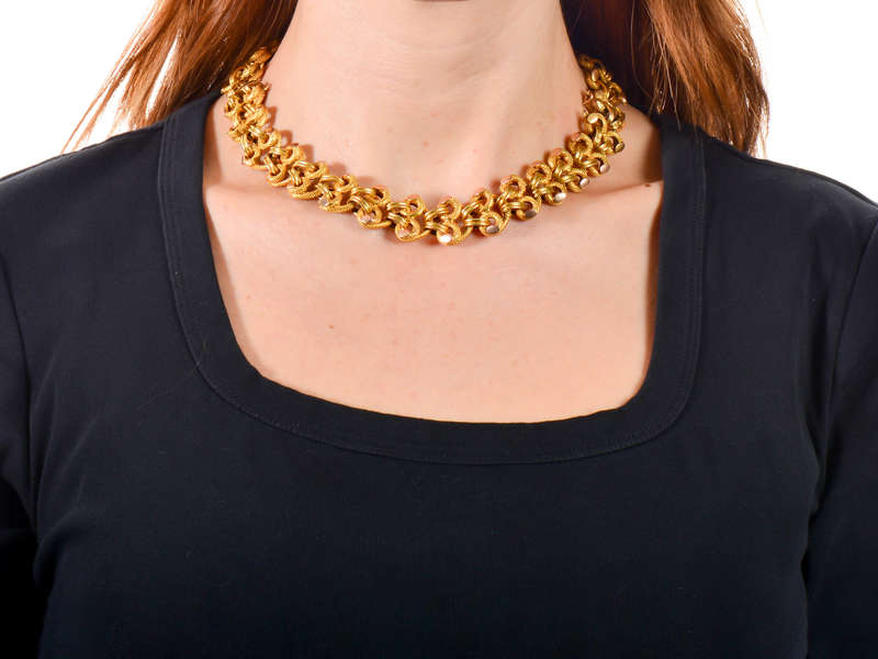 Ta Da! Antique 18k Bracelets to Necklace