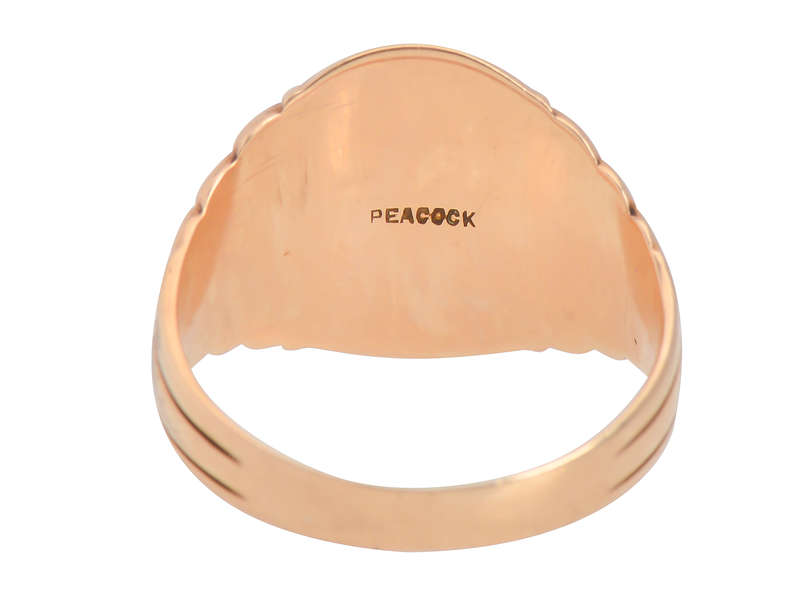 
                      
                        C.D. Peacock Gold Signet Ring
                      
                    