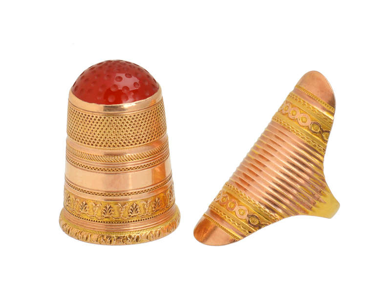 
                      
                        Boxed Georgian Thimble & Ring Guard
                      
                    