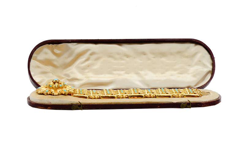 Grandee - Georgian Turquoise Bracelet Original Box