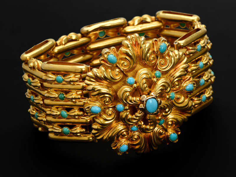 Grandee - Georgian Turquoise Bracelet Original Box