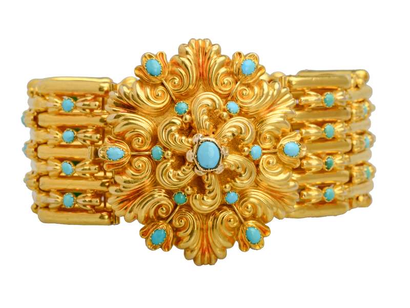 Grandee - Georgian Turquoise Bracelet Original Box