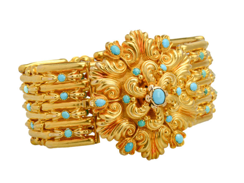 Grandee - Georgian Turquoise Bracelet Original Box