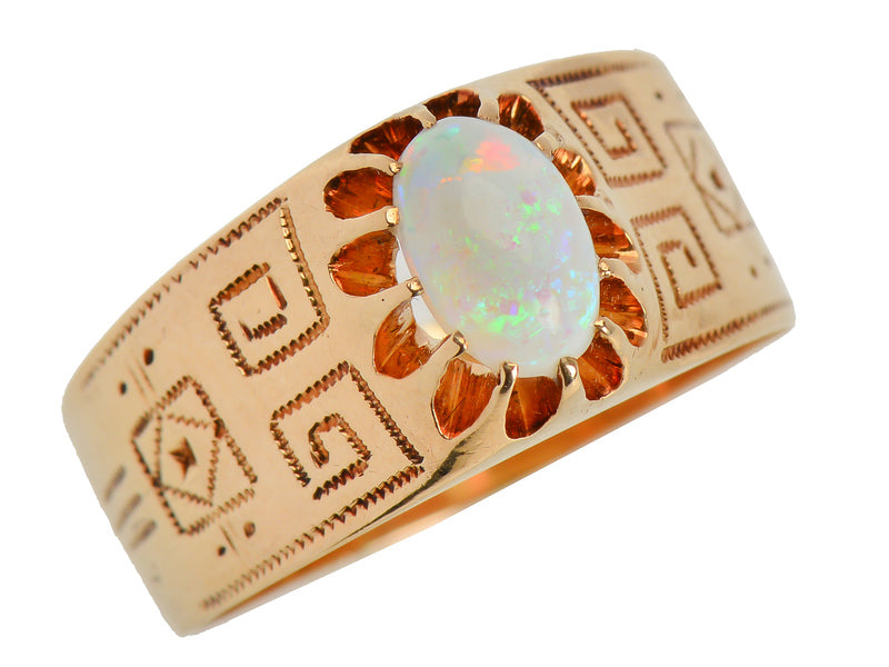 Ode to the Sun - Vintage Opal Ring