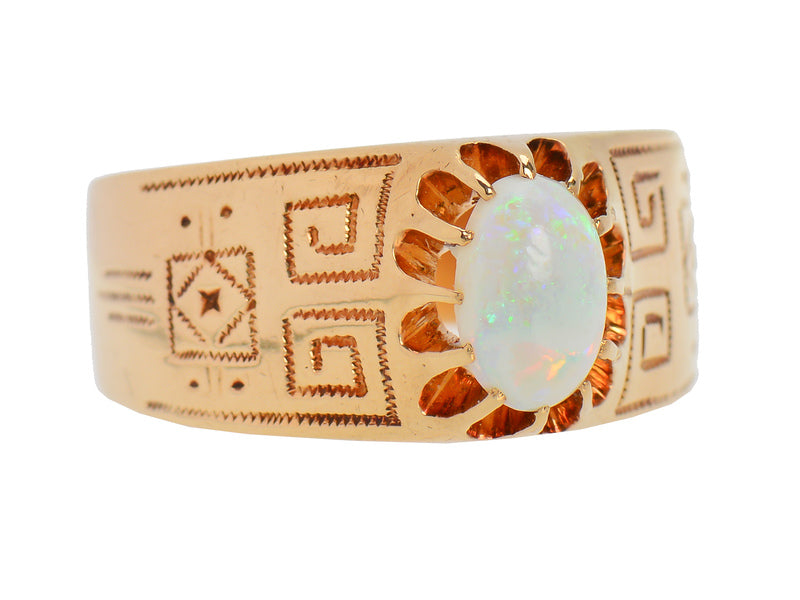 Ode to the Sun - Vintage Opal Ring