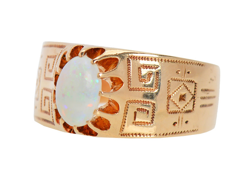 Ode to the Sun - Vintage Opal Ring