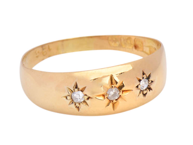 The Stars Align - Diamond Gypsy Set Ring