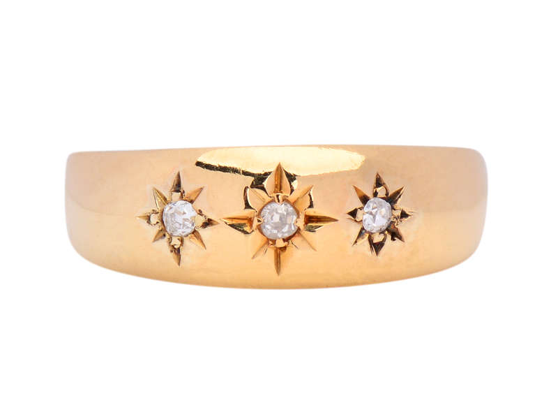 The Stars Align - Diamond Gypsy Set Ring