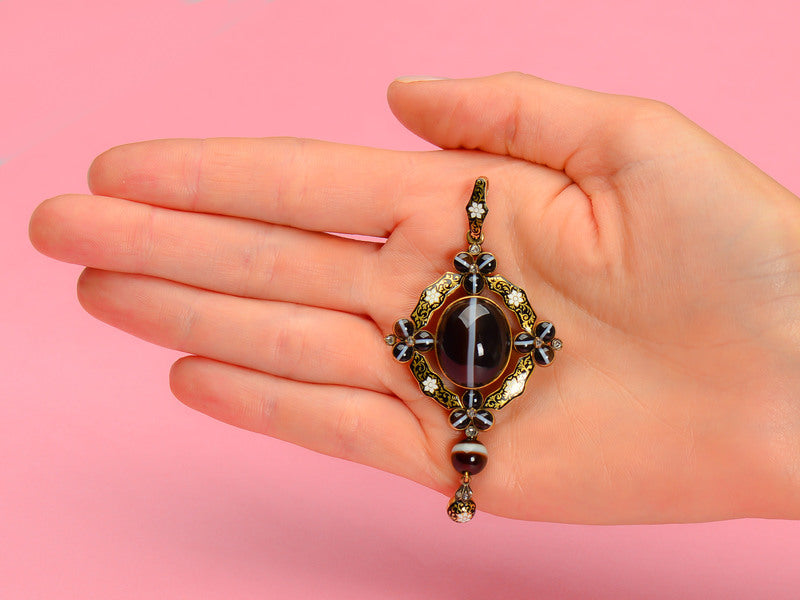 Hancocks Holbeinesque Pendant of C. 1870