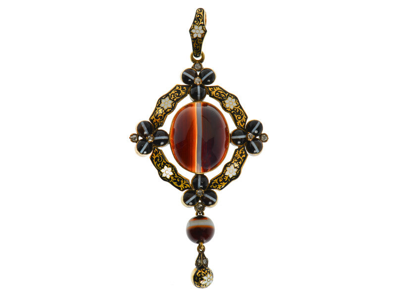 Hancocks Holbeinesque Pendant of C. 1870