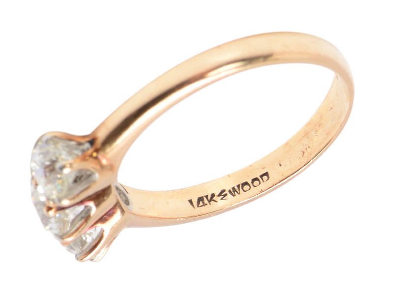 J.R. Wood Three Diamond Trilogy Wedding Ring
