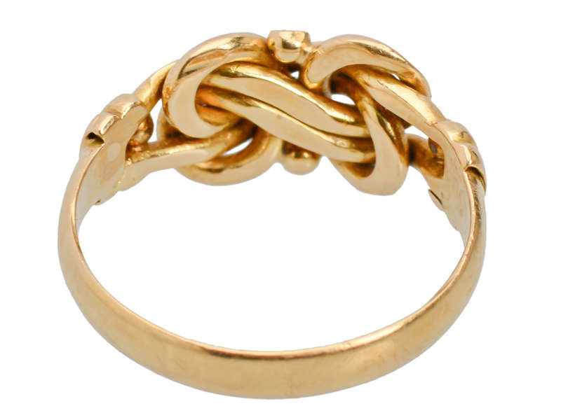 Knot Ring of 18k Gold From 1898