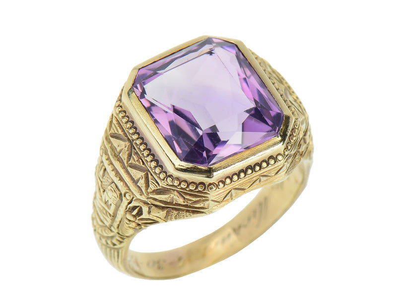 Jungle Gem - Amethyst Ring of 1939