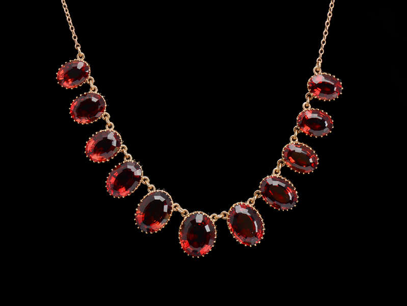 Ring of Fire - Madeira Citrine Necklace
