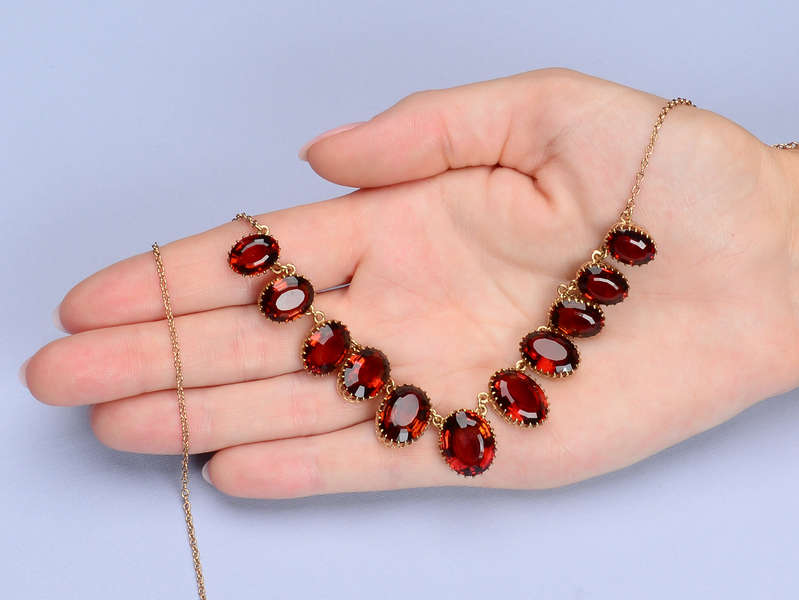 Ring of Fire - Madeira Citrine Necklace