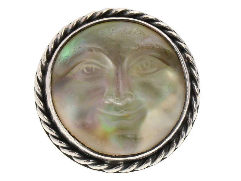 
                      
                        Large Iridescent Man in the Moon Ring
                      
                    