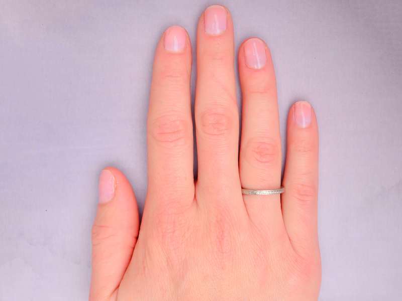 Shreve & Co. Platinum Wedding Band 1917