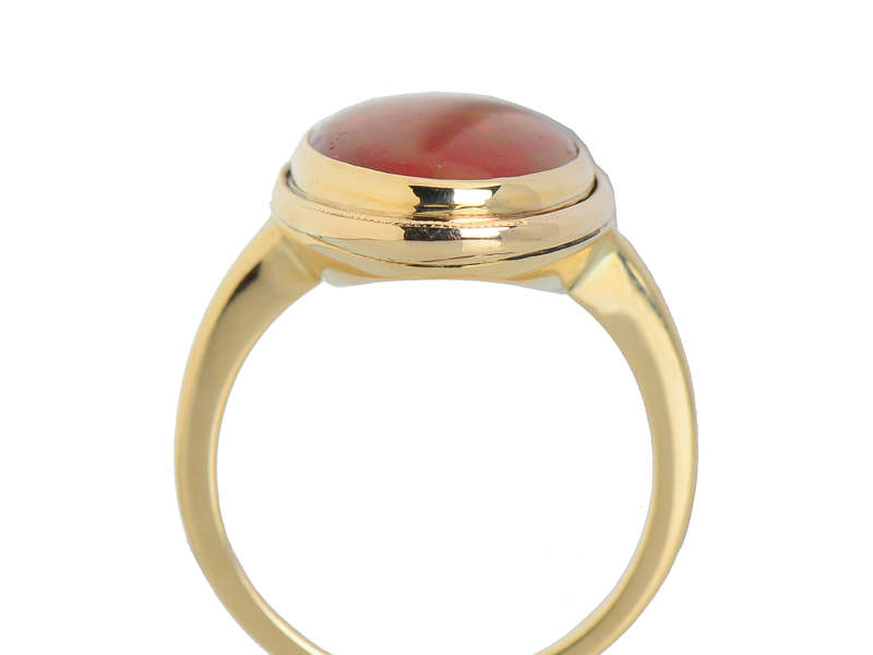 Vintage Mexican Fire Opal Ring