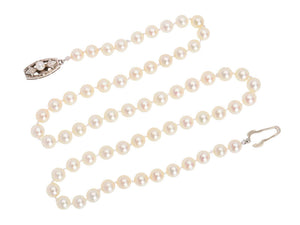 Mikimoto Akoya Saltwater Pearls of 17.5 Inches