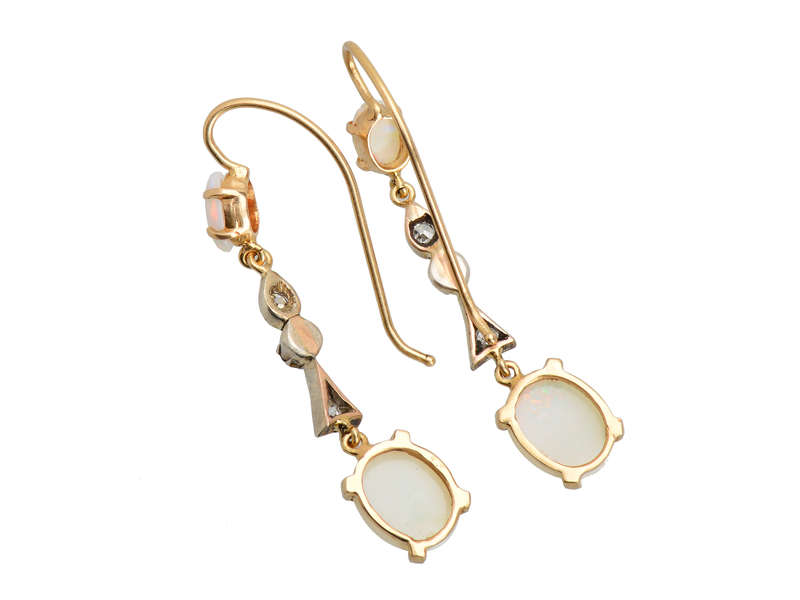 
                      
                        Australian Opal Diamond Earring Medley
                      
                    