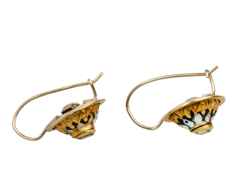Late 17th Century Table Cut Diamond Earrings