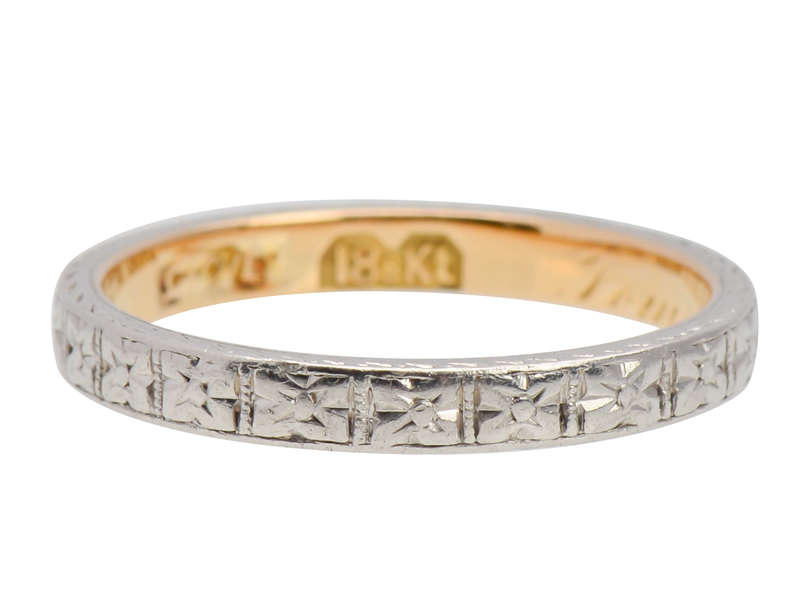 
                      
                        Orange Blossom Wedding Band in 18k
                      
                    