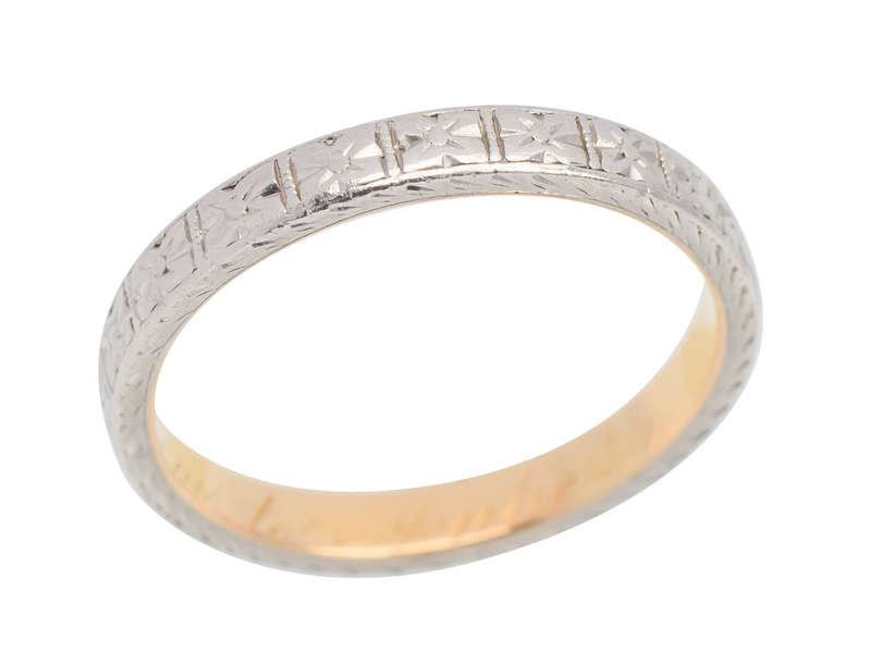 
                      
                        Orange Blossom Wedding Band in 18k
                      
                    