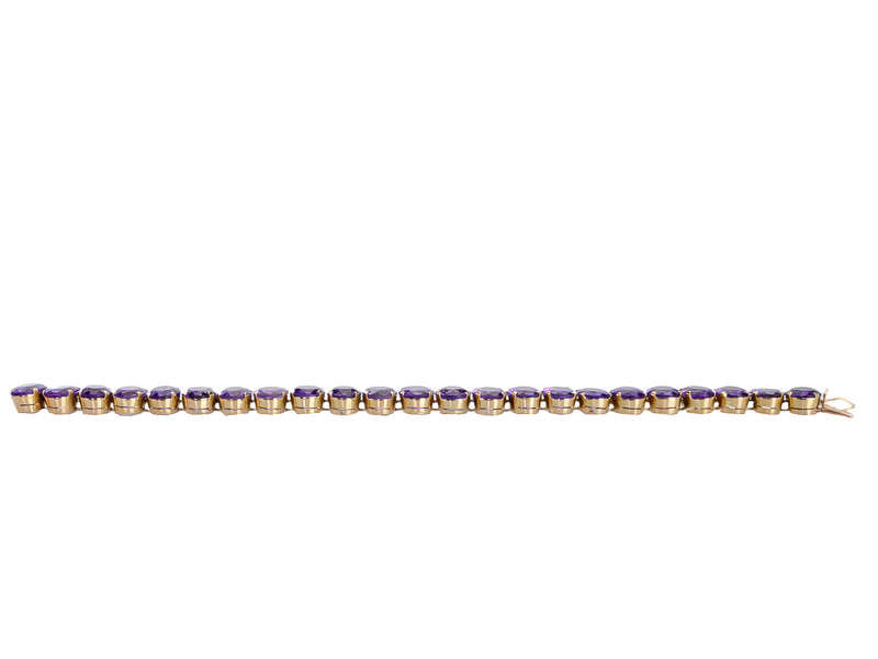 Royal Purple Amethyst Bracelet