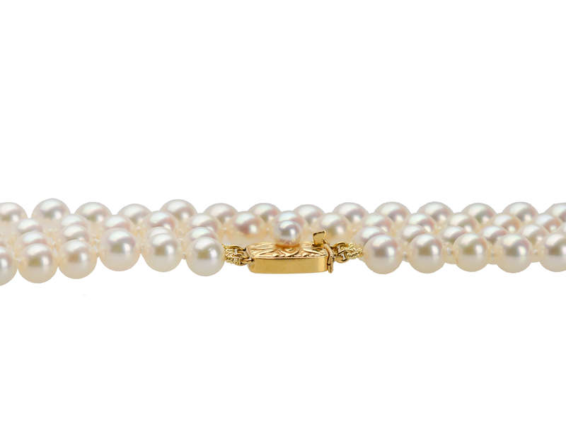 Mikimoto Double Strand of Cultured Pearls
