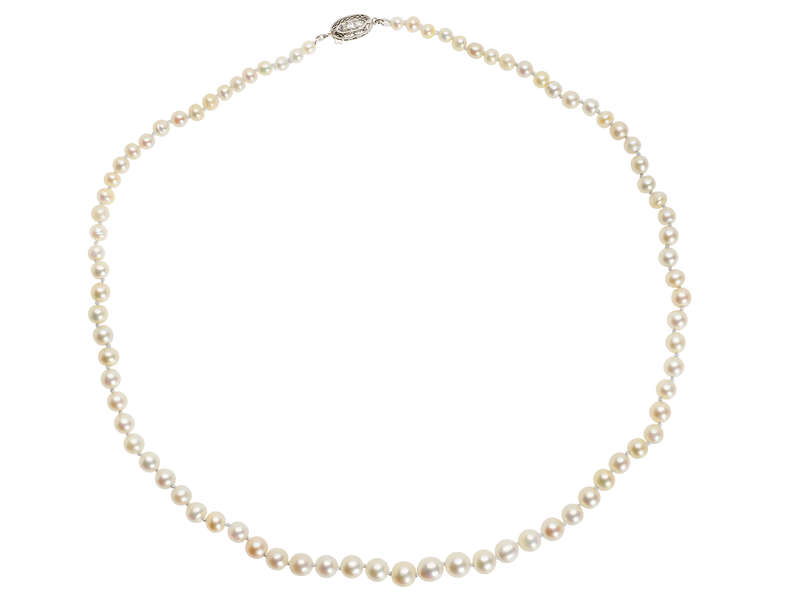 Antique Natural Saltwater Pearls of 17