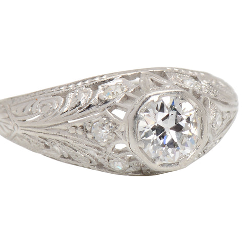 Dream On - Diamond Platinum Engagement Ring