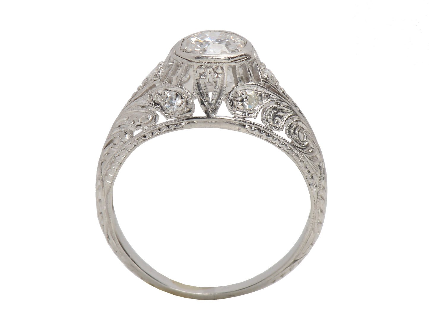 Dream On - Diamond Platinum Engagement Ring