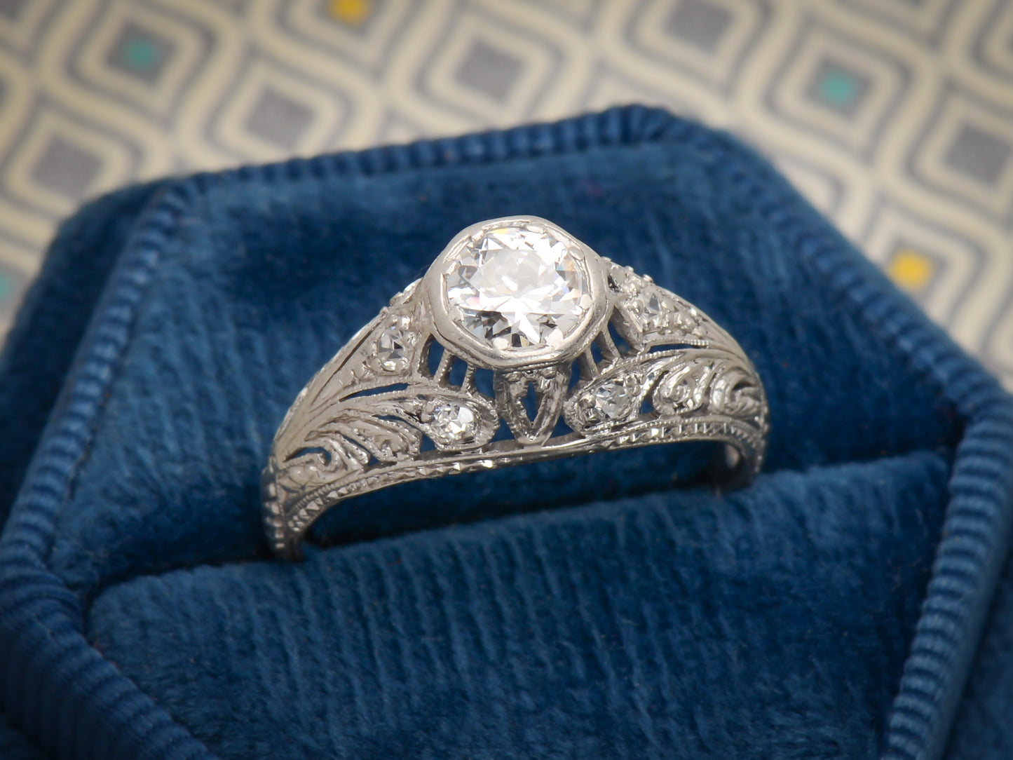 Dream On - Diamond Platinum Engagement Ring