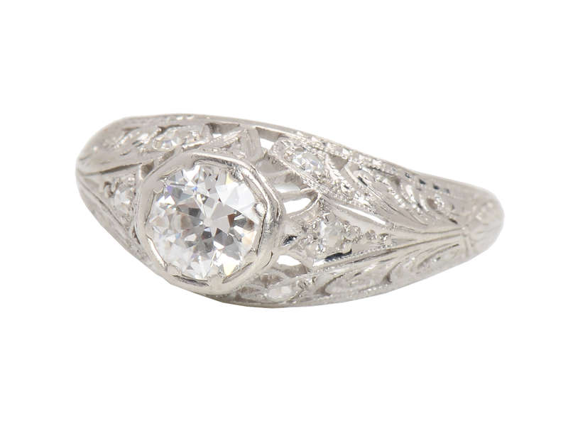 Dream On - Diamond Platinum Engagement Ring