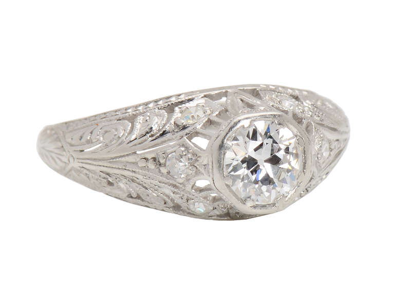 Dream On - Diamond Platinum Engagement Ring