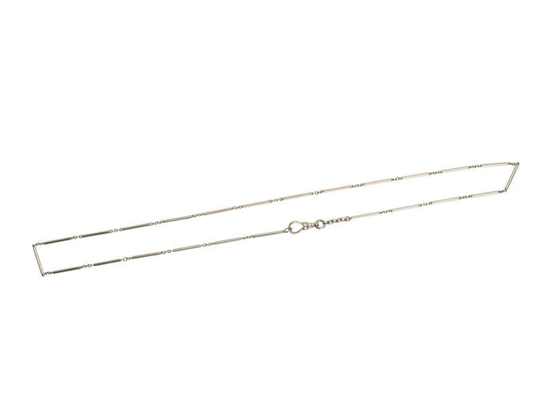 Weighty & Fine Art Deco Platinum Chain