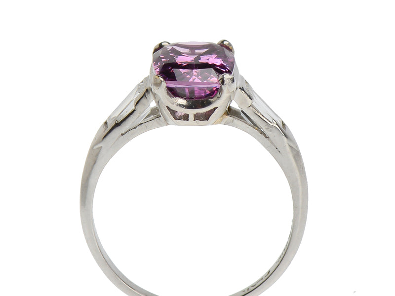 
                      
                        Mid Century Spinel Diamond Ring
                      
                    