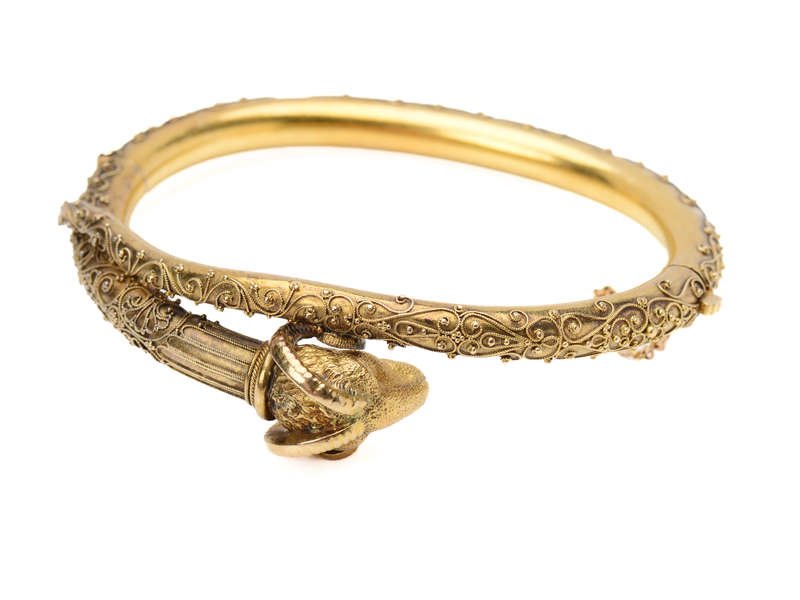 Classical Age - Victorian Archeological Revival Bangle
