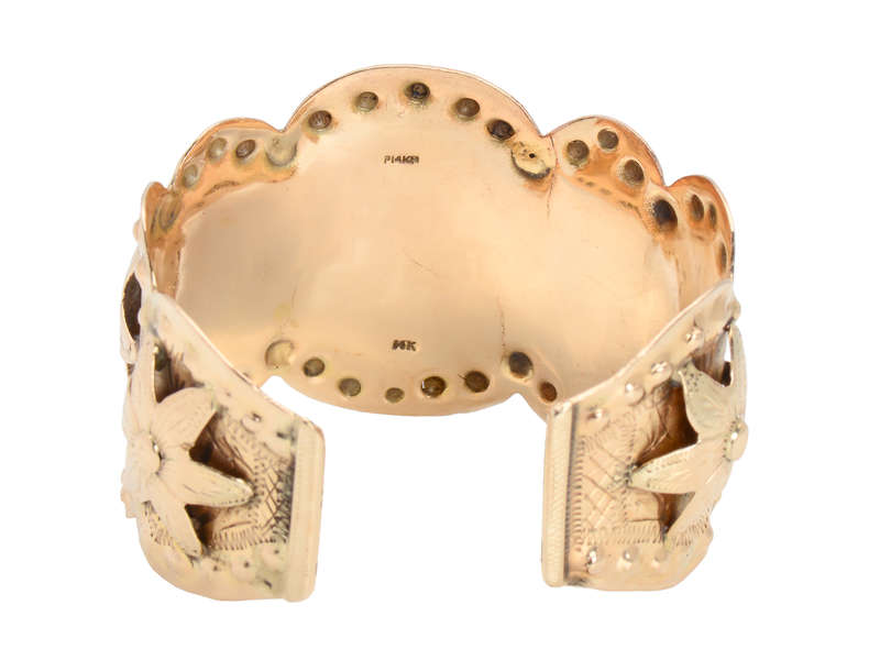 Rare Vintage Gypsy Cuff Bracelet - Roma Jewelry