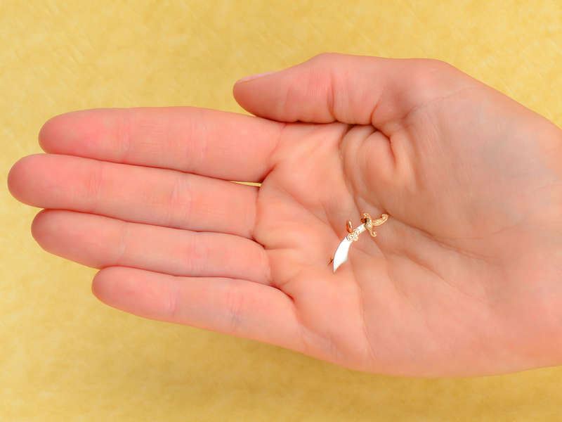 
                      
                        Riker Dagger Brooch - Their Hallmark
                      
                    