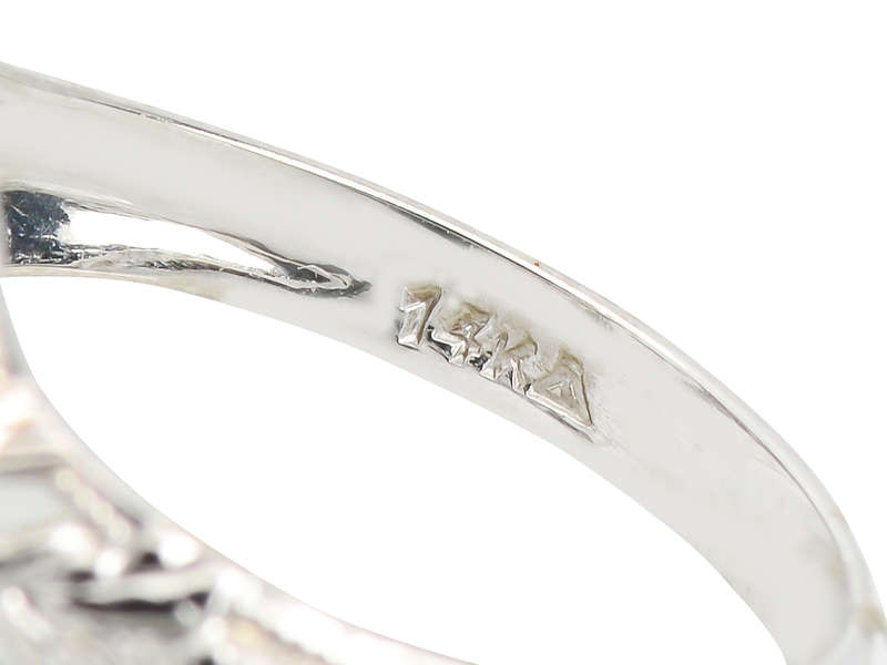 Love Birds, Moon & Planet Rock Crystal Ring