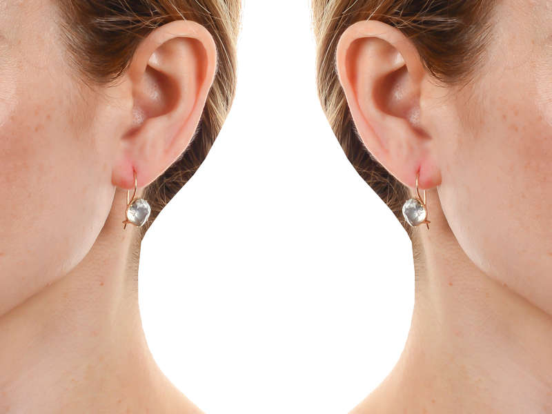 18th C. Early Rock Crystal Solitaire Earrings