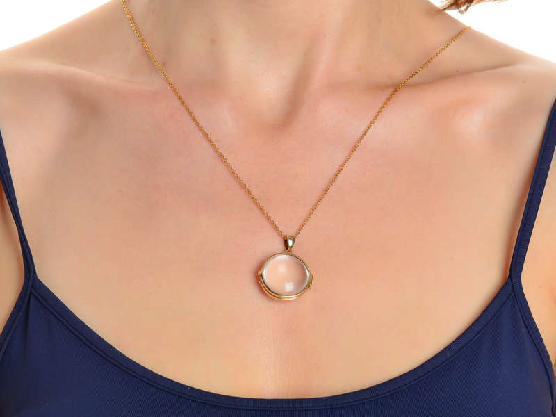 
                      
                        Divine Your Future - Rock Crystal Locket Pendant
                      
                    